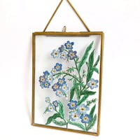 Image 2 of Forget-me-not Framed Embroidery 