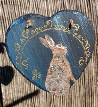 Image 3 of Celtic hare slate