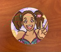 Rachel Armstrong Sticker :: Round Design