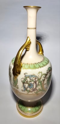 Image 3 of Royal Worcester Vase decorated by Rushton