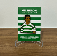 Gil Heron Spare Pin Badge