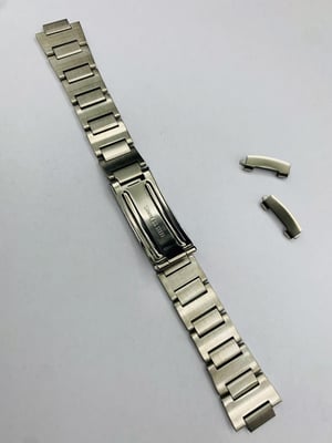 Image of 19mm Seiko pepsi Pogue stainless steel gents watch strap,For 6139-6002 6000 6001 6005 6002 -(MU-12)