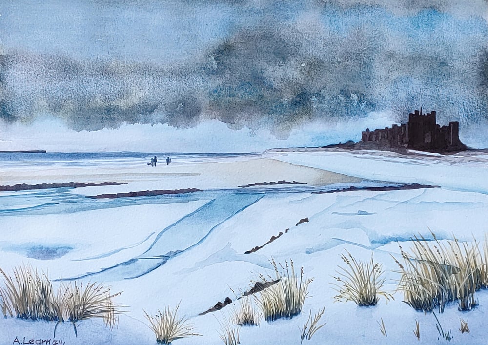 Image of Winter, Bamburgh Castle