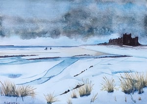 Image of Winter, Bamburgh Castle