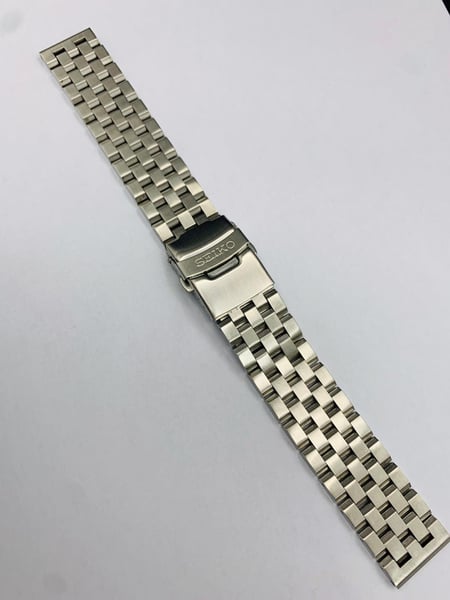 Image of 20mm Seiko turtle straight lugs stainless steel gents watch strap,New.(MU-07)