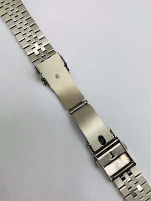 Image of 22mm Seiko jubilee straight lugs stainless steel gents watch strap,New.(MU-06)