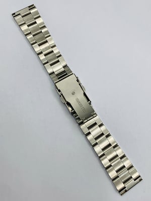 Image of 22mm Seiko oyster straight lugs stainless steel gents watch strap,New.(MU-04)