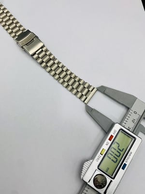 Image of 20mm Seiko straight lugs stainless steel gents watch strap,New.(MU-01)