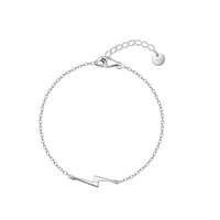 Image 3 of Lightning Bolt Bracelet (Silver/Gold)