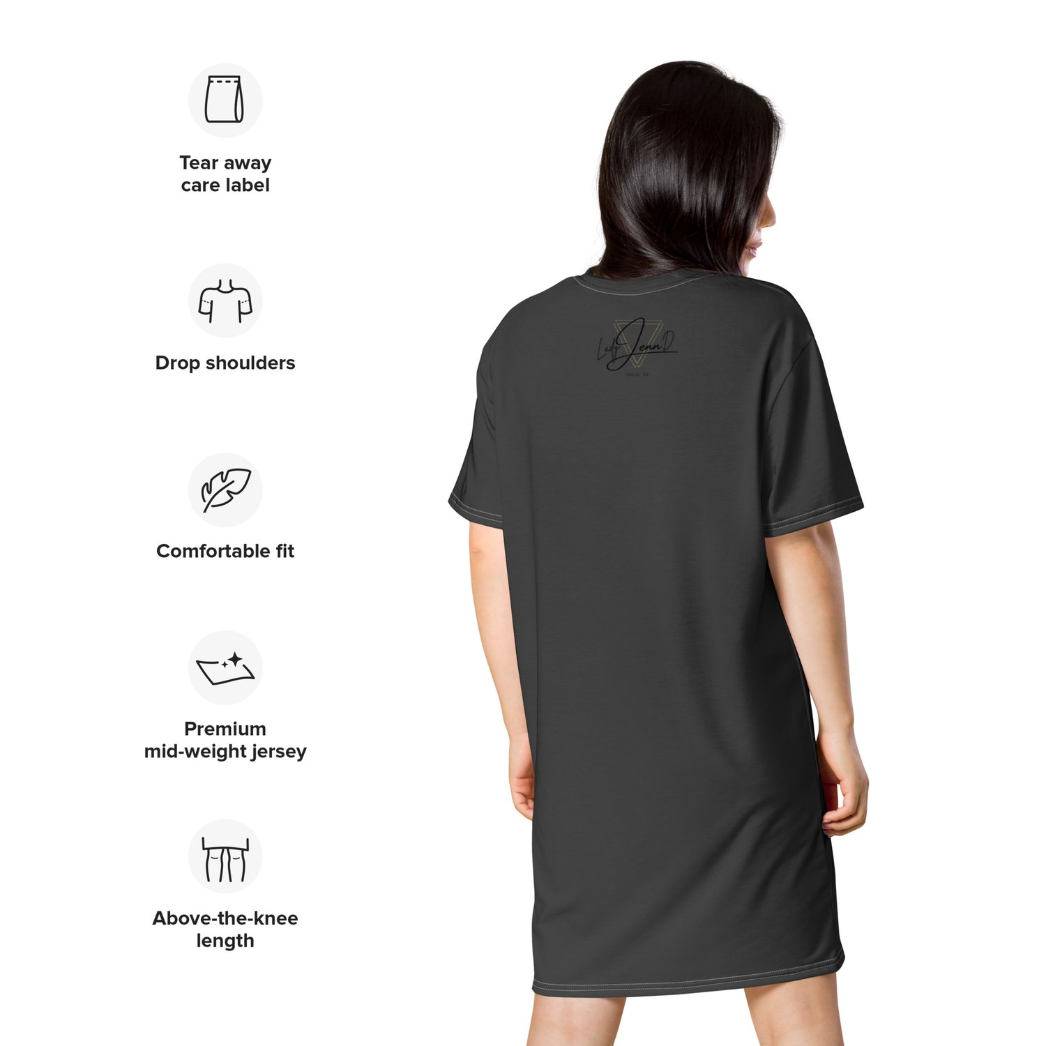 Image of The Personification of EGGcellence - All Over Print T-Shirt Dress