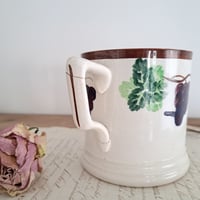 Image 3 of Gorgeous Worn&Weathered Large Antique Mug
