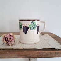 Image 1 of Gorgeous Worn&Weathered Large Antique Mug