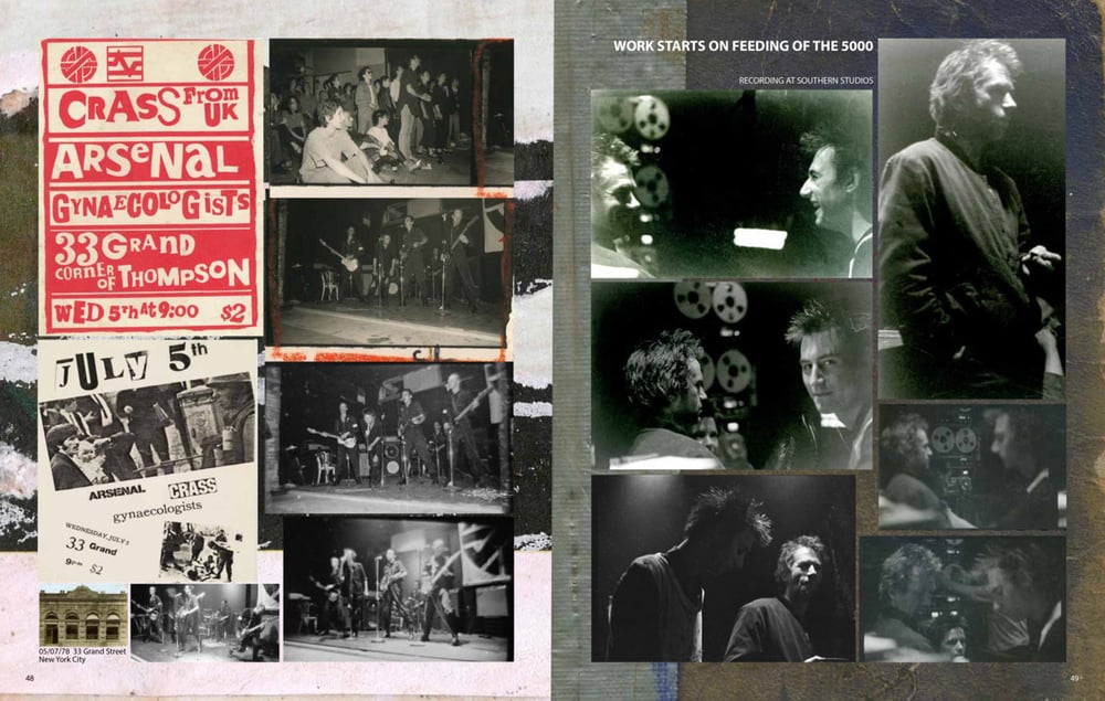 CRASS - A Pictorial History Book (2nd edition) | IRON LUNG RECORDS