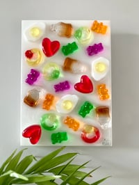 Image 2 of Gummy bear mixed sweets - wall décor