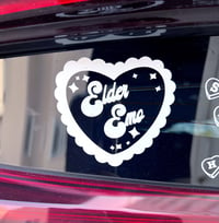 Image 3 of Vinyl Decal Sticker- Emo Heart