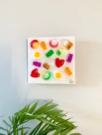 Image 4 of Mini Haribo sweets art - Resin pop art