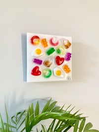 Image 2 of Mini Haribo sweets art - Resin pop art