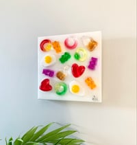 Image 5 of Mini Haribo sweets art - Resin pop art