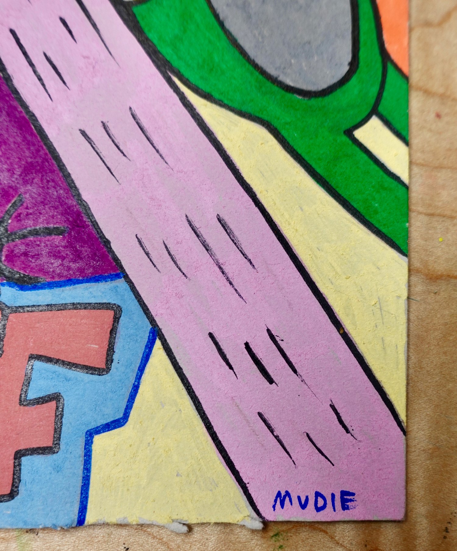 Image of " ACAB & STUFF " artwork original