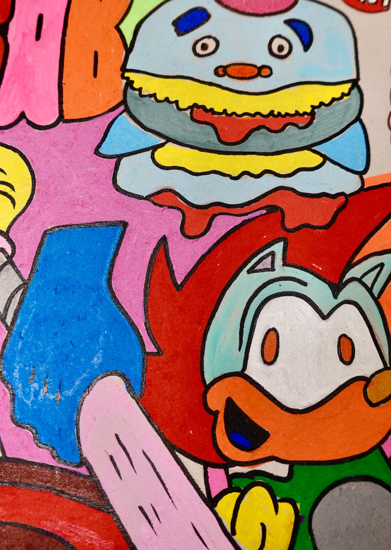 Image of " ACAB & STUFF " artwork original