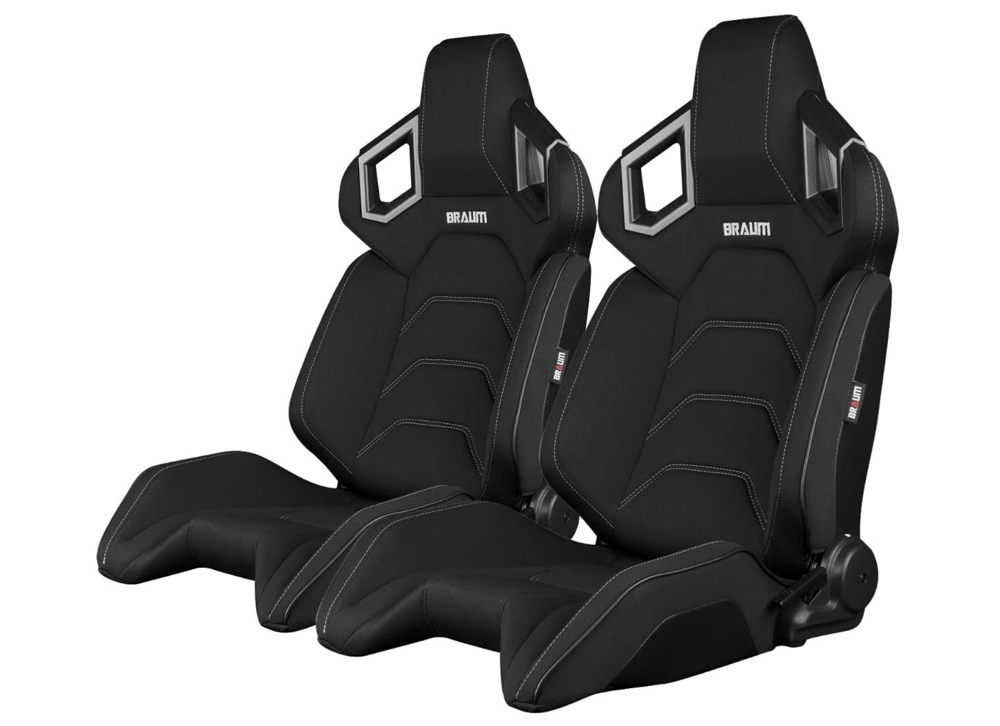 Alpha X Series - Universal Braum Racing Seats - PAIR