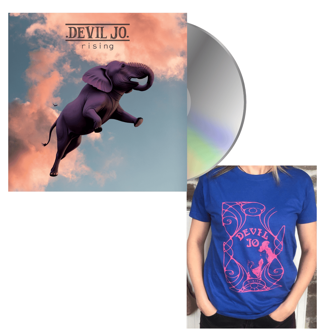 Image of T-Shirt + Album CD "Rising"