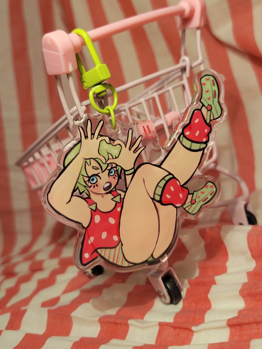 Image of Watermelon Girls Keychain