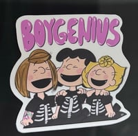 Image 1 of Boygenius / Peanuts Fan Art Sticker