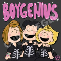 Boygenius / Peanuts Fan Art Print