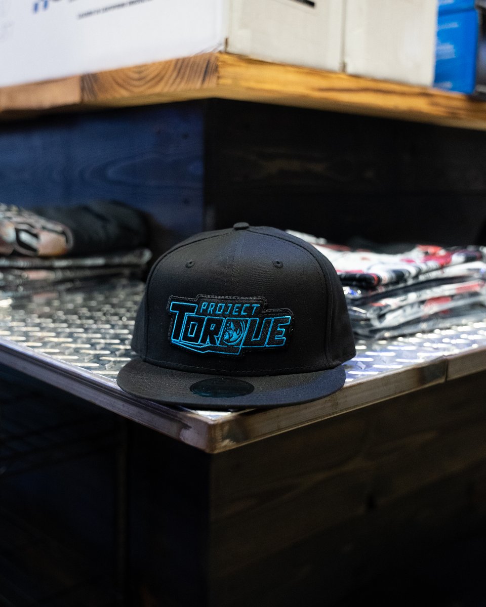 BLUE OUTLINE BLACK HAT | Project Torque