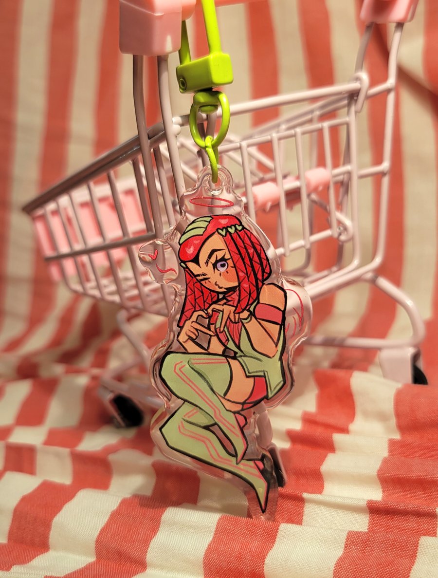 Image of Watermelon Girls Keychain