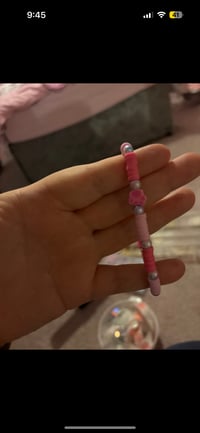 Pet pink preppy bracelet