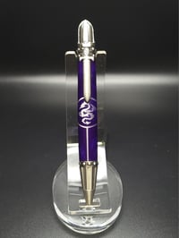 Silver Dragon in Purple Acrylic - Knight's Armor