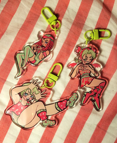 Image of Watermelon Girls Keychain