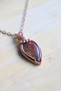Image 4 of Copper x Bloodstone Pendant