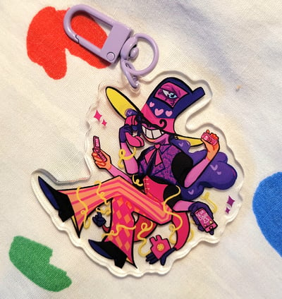 Image of Scam Likely Keychain + Sticker