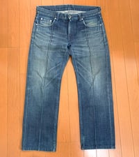 Image 2 of Neighborhood vintage 2002 indigo dyed denim pants, size M (fits 32”)
