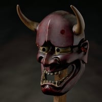 Image 2 of RESIN HANNYA NOH MASK