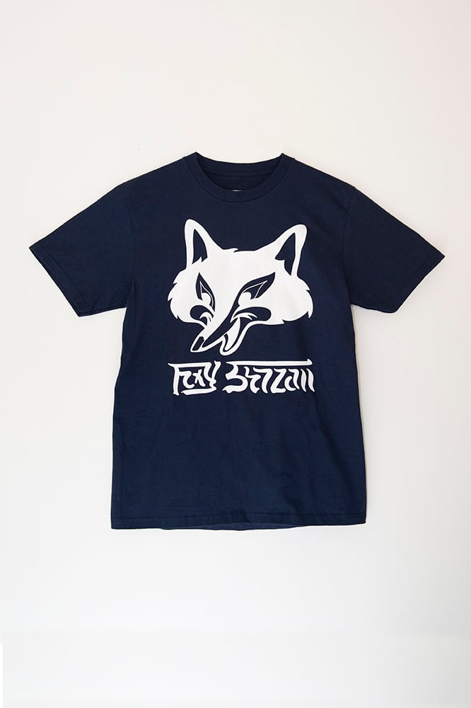 Image of Fox Tee - Navy