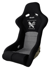 Image 1 of Houndstooth | Carbon Kevlar Shell | Bucket Seat - Falcon R Series  - SINGLE Seat