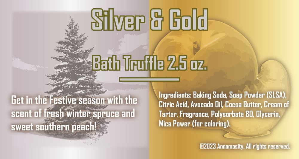 Image of Silver & Gold - Bath Truffle