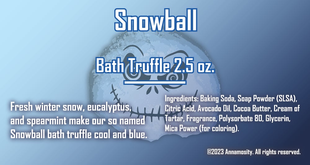 Image of Snow Ball - Bath Truffle