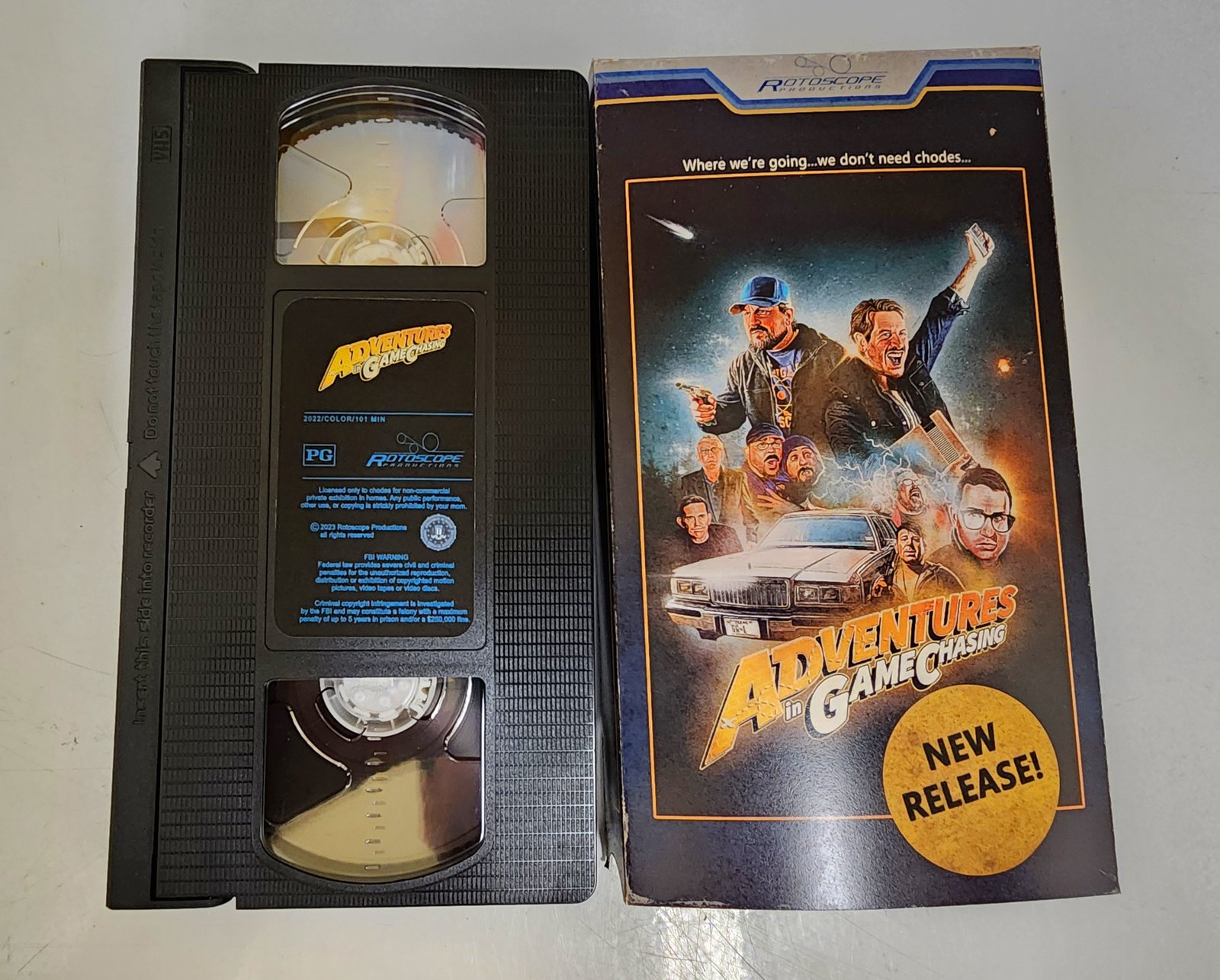 Adventures In Game Chasing Limited Edition VHS | The Game Chasers