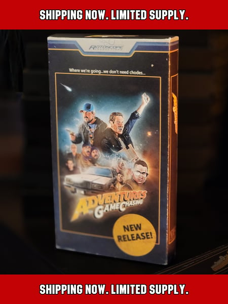 Image of Adventures In Game Chasing Limited Edition VHS
