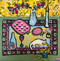 Image 2 of No eating on the rug!