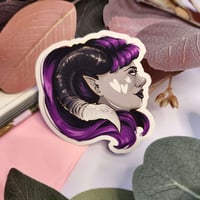 Asexual/Demisexual Demon - Sticker