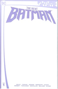 Image 1 of The Next Batman #1 Blank Variant