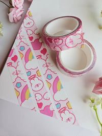 Image 2 of Cupid Bunnies Washi Tape