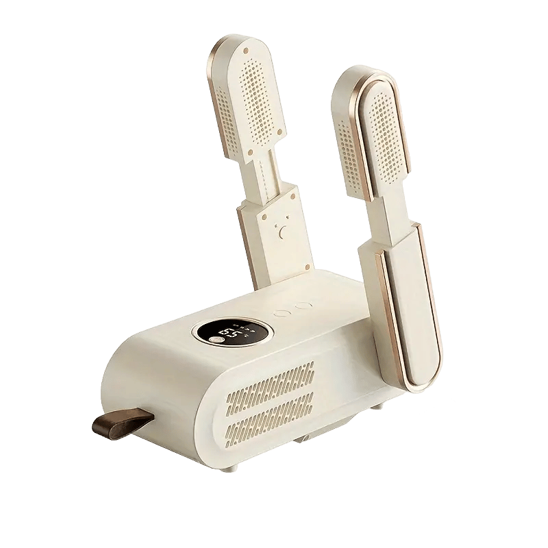 CoolBreeze Foldable Shoe Dryer with Deodorizing and Sterilizing Features