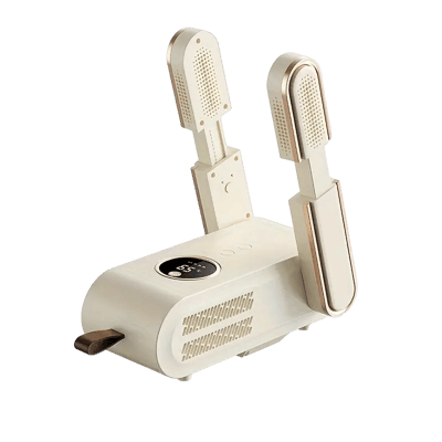 CoolBreeze Foldable Shoe Dryer with Deodorizing and Sterilizing Features